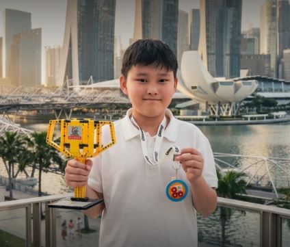 Қазақстандық оқушы Сингапурда өткен робототехника чемпионатында күміс жүлде иеленді